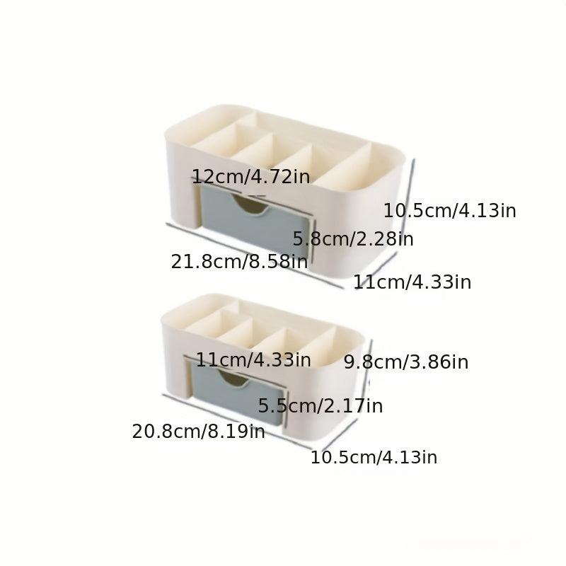 Desktop Cosmetic Storage Box Drawer Shelf Skin Care Dresser