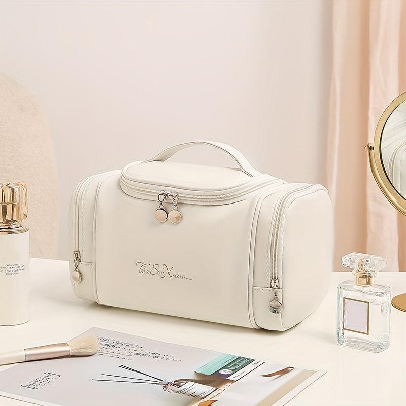 Large Capacity PU Makeup Bag for Women - Perfect Mother's Gift