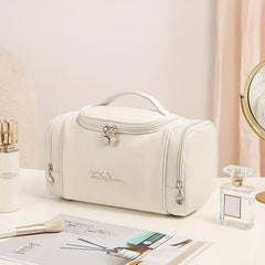 Large Capacity PU Makeup Bag for Women - Perfect Mother's Gift