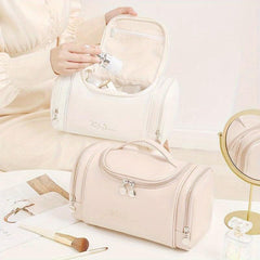 Large Capacity PU Makeup Bag for Women - Perfect Mother's Gift