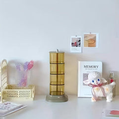 Beauty Make up Egg Jewelry Box Storage