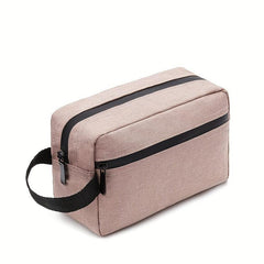 Portable Travel Toiletry Bag Water Resistant Shaving Makeup Bag with Divider