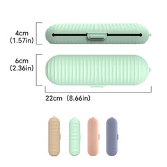 Travel Makeup Brush Holder Portable Cosmetic Face Brushes Holder