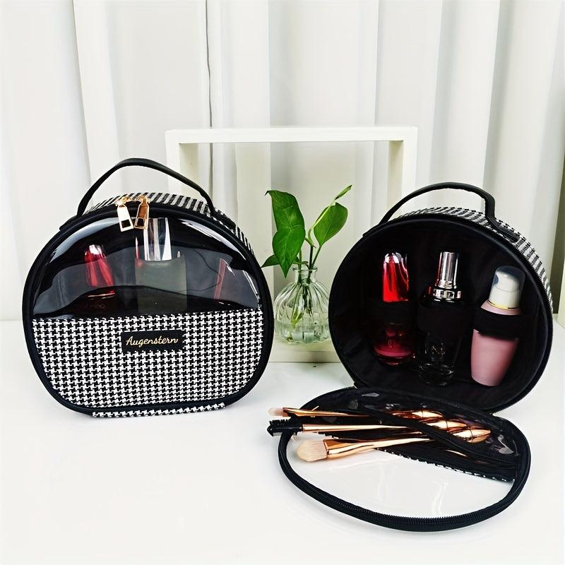 2pcs Makeup Organizer Set High Capacity Professional Cosmetic Storage Bag