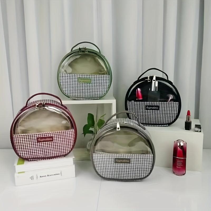 2pcs Makeup Organizer Set High Capacity Professional Cosmetic Storage Bag