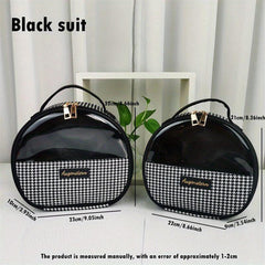 2pcs Makeup Organizer Set High Capacity Professional Cosmetic Storage Bag