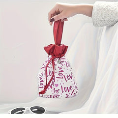Travel Makeup Bag Organizer with Drawstring Closure