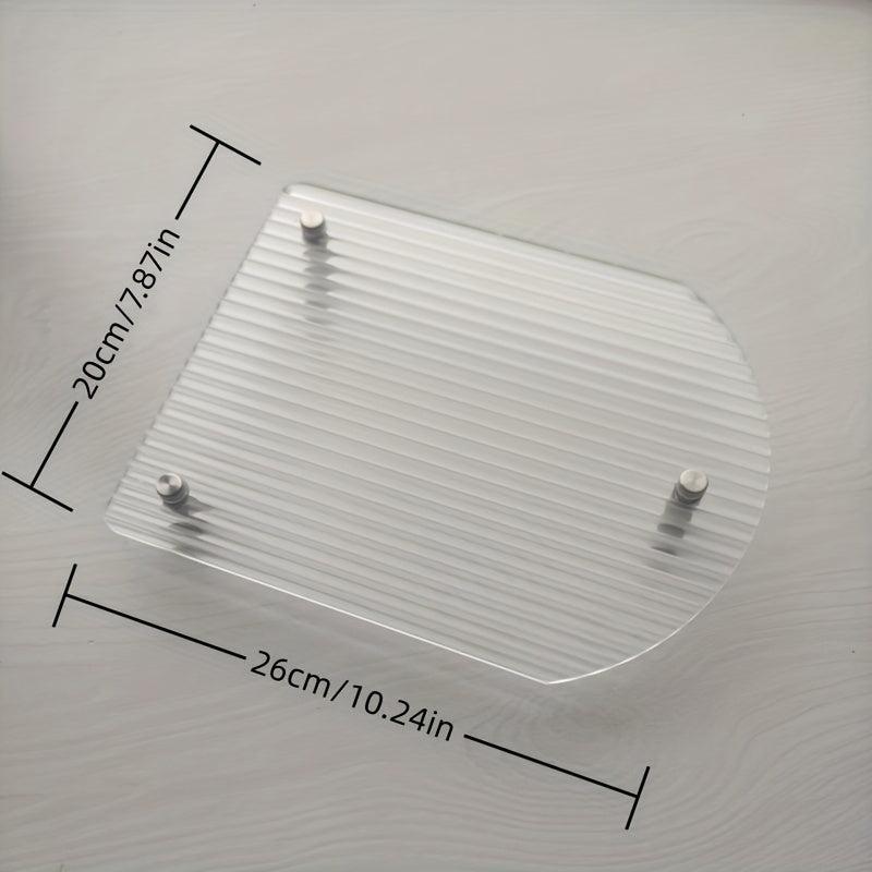 Transparent Acrylic Cosmetic Tray Event Display