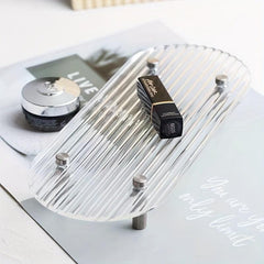 Transparent Acrylic Cosmetic Tray Event Display