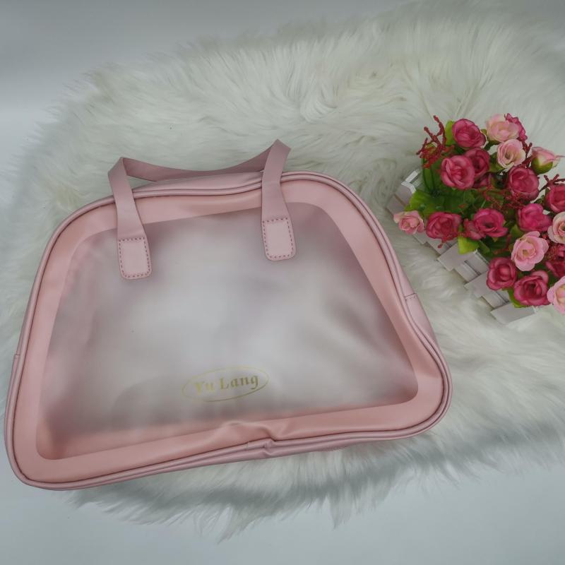 Large Capacity Makeup Bag Wet Dry Separation Portable Waterproof Storage