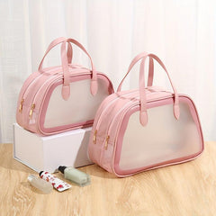 Large Capacity Makeup Bag Wet Dry Separation Portable Waterproof Storage