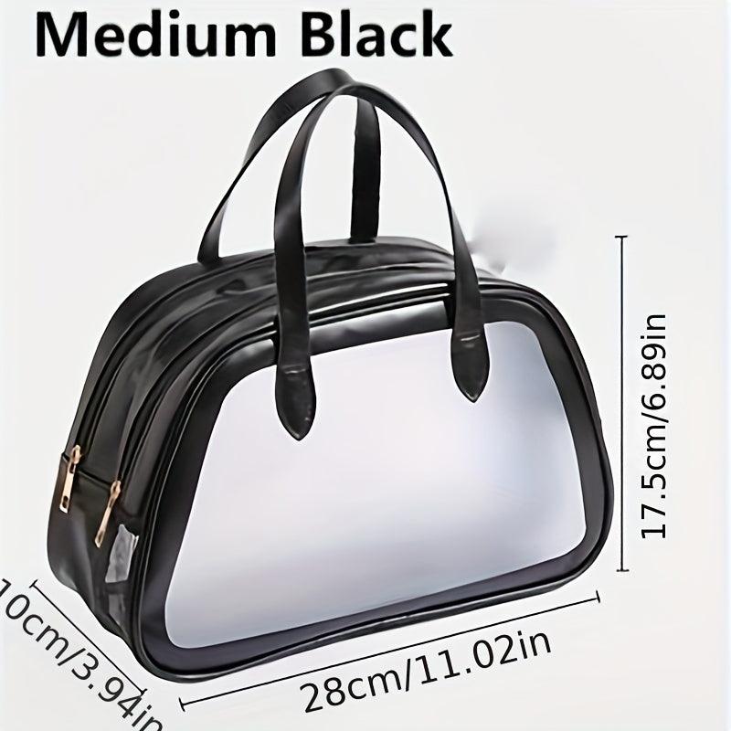 Large Capacity Makeup Bag Wet Dry Separation Portable Waterproof Storage