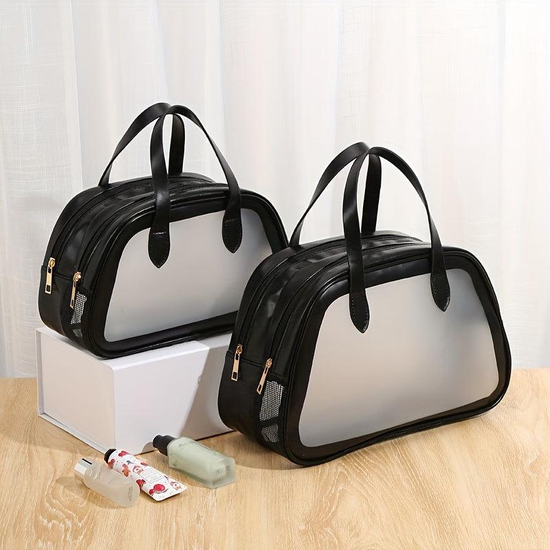 Large Capacity Makeup Bag Wet Dry Separation Portable Waterproof Storage