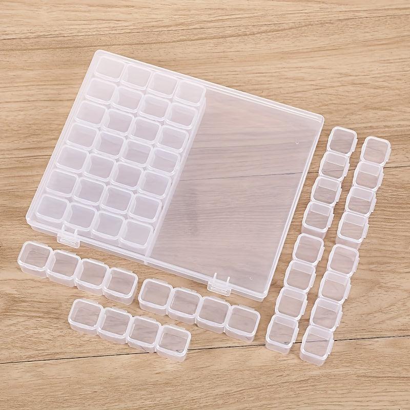 Nail Art Tool Jewelry Storage Box 56 Grids Plastic Organizer Container