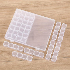 Nail Art Tool Jewelry Storage Box 56 Grids Plastic Organizer Container