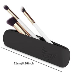Silicone Cosmetic Bag Travel Makeup Brush Bag Large Capacity Storage Box