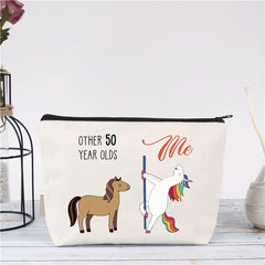 1973 Birthday For Women 50 Years Old Makeup Bag