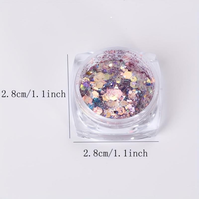 3D Mermaid Holographic Nail Glitter Sequin for DIY or Salon