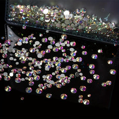 Clear Crystal Gems Rhinestones DIY Glitter Gems