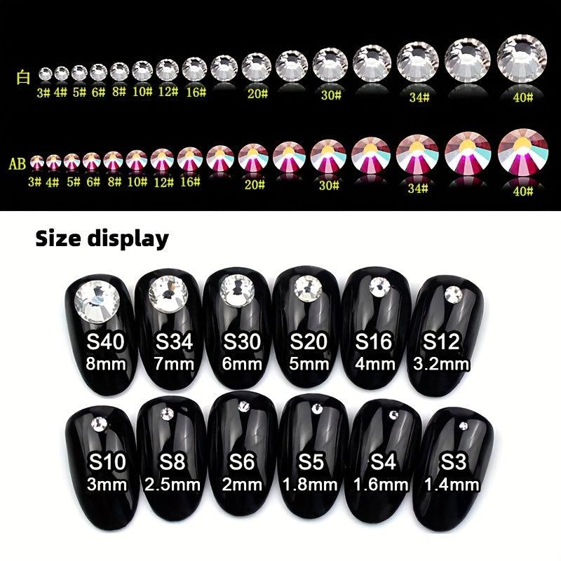 Clear Crystal Gems Rhinestones DIY Glitter Gems
