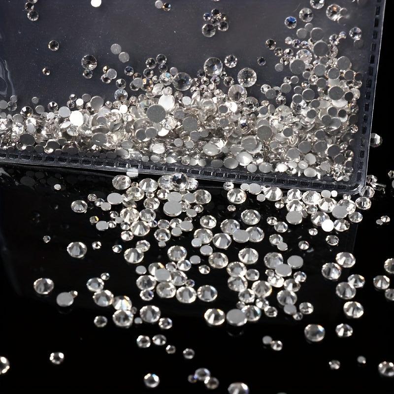 Clear Crystal Gems Rhinestones DIY Glitter Gems