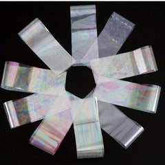 Aurora Glass Ice Paper Holographic Cellophane Decals DIY Sticker Foils