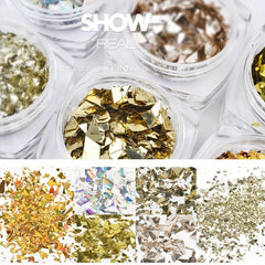 Holographic Nail Glitter Sequins for DIY Nail Art