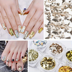 Holographic Nail Glitter Sequins for DIY Nail Art