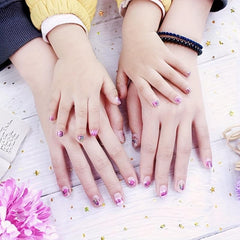 Princess Nail Art Stickers Self Adhesive Cartoon Design for Adult