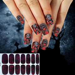 Halloween Nail Wraps Stickers for DIY Nail Art Decals