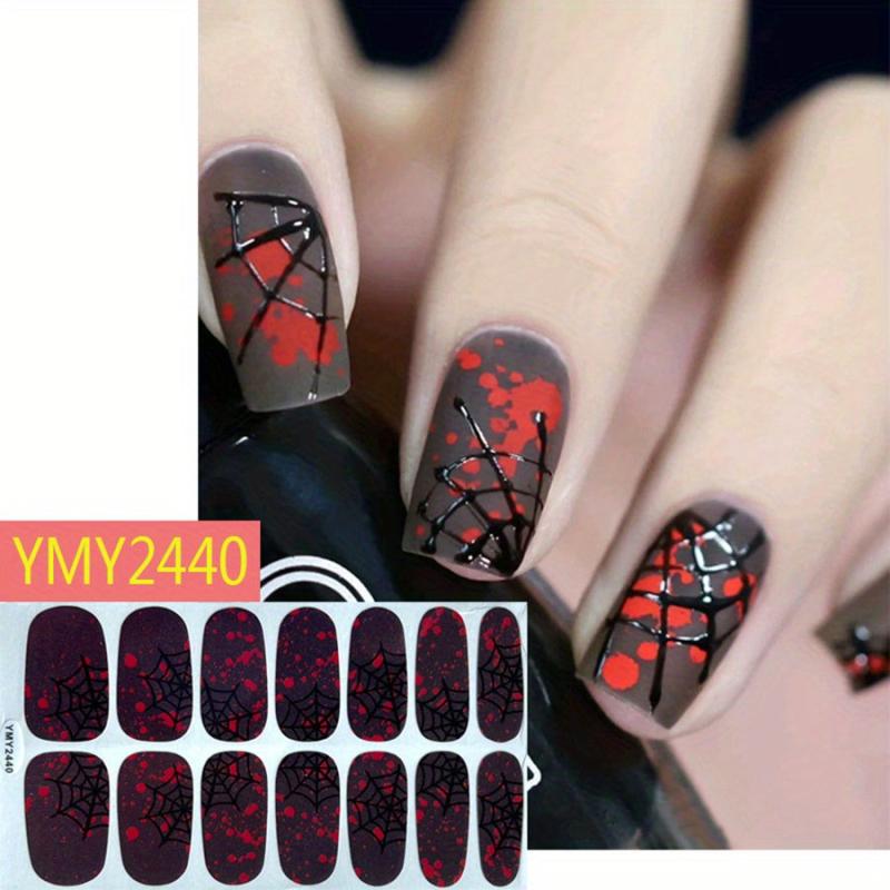Halloween Nail Wraps Stickers for DIY Nail Art Decals