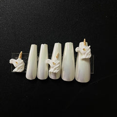 Resin Unicorn Flat Back Decorations for DIY Crafts and Jewelry Making