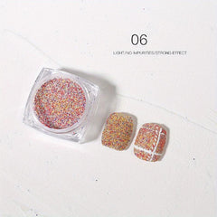 Winter Woolen Nail Powder Non-Floating Nail Art