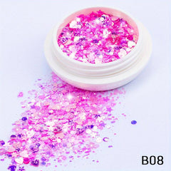 Shining Nail Sequins Makeup Accessories DIY Nail Sequins