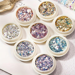 Shining Nail Sequins Makeup Accessories DIY Nail Sequins