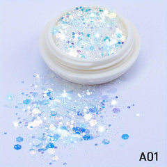 Shining Nail Sequins Makeup Accessories DIY Nail Sequins