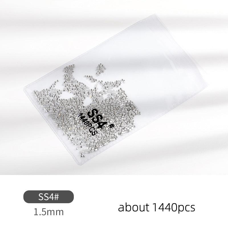 1440pcs Crystal Glass Nail Rhinestones for Nail Art