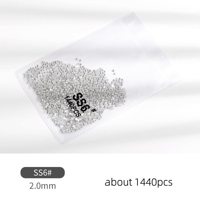 1440pcs Crystal Glass Nail Rhinestones for Nail Art