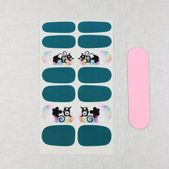 Halloween Nail Wraps Stickers Self Adhesive Full Wraps DIY Nail Art Decals