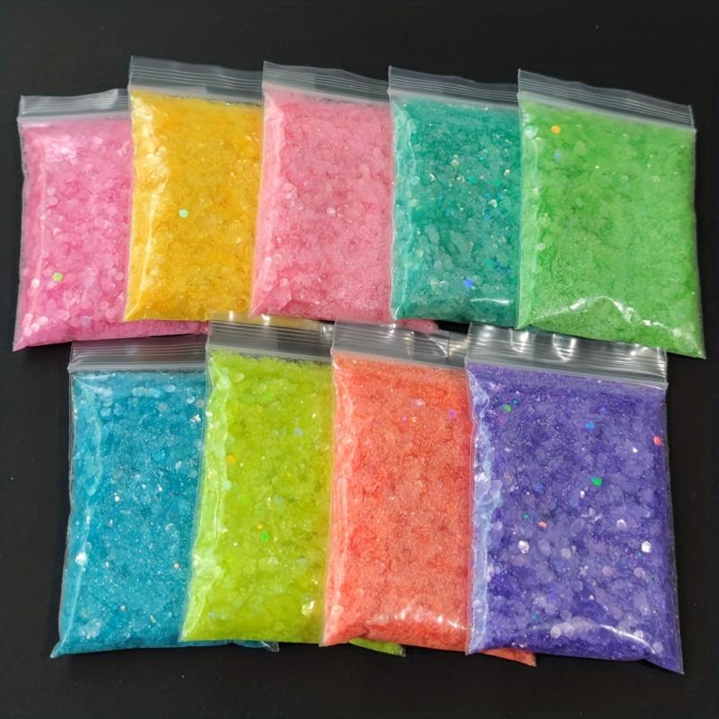 20g Holographic Nail Glitter Flakes for Manicure