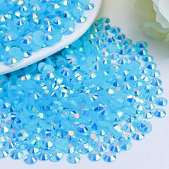 Resin Flatback Nail Art Rhinestones Round Gemstones DIY Accessories