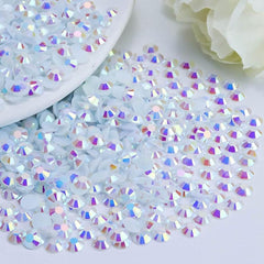Resin Flatback Nail Art Rhinestones Round Gemstones DIY Accessories
