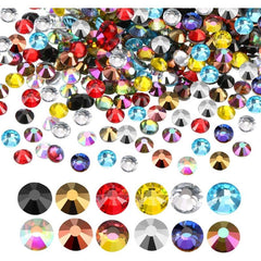 Resin Flatback Nail Art Rhinestones Round Gemstones DIY Accessories