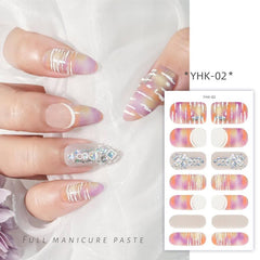 3D Flower Nail Art Stickers Self Adhesive Decals for DIY or Salons