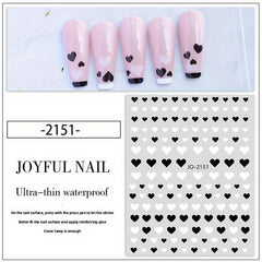Butterfly and Flower Nail Stickers for Spring Summer Nail Art
