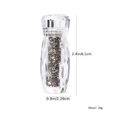 Colorful Micro Caviar Glass Beads for Nail Art