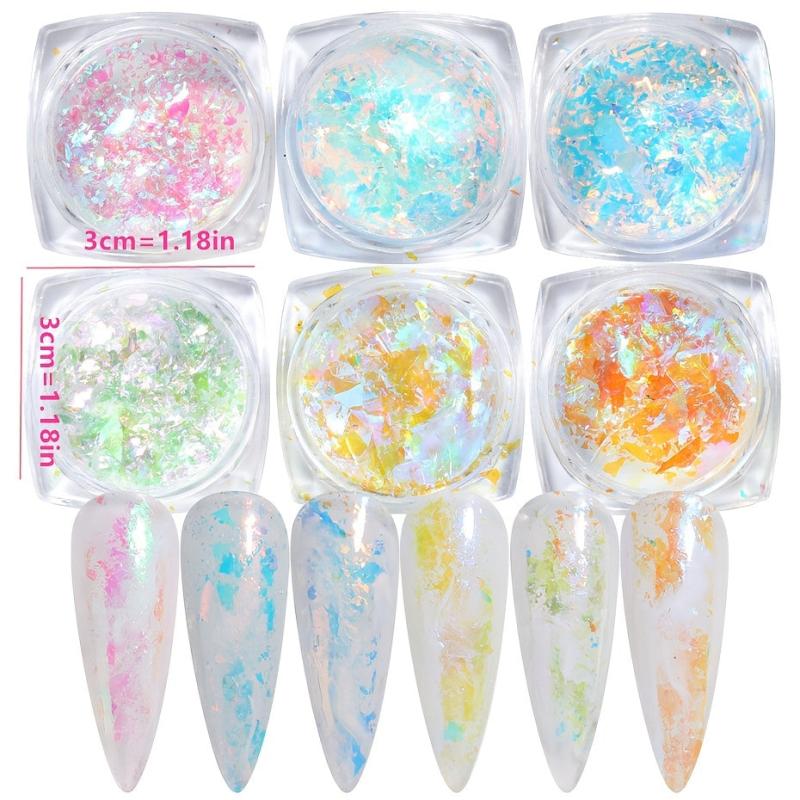 Glitter Nail Dust Powder Sequins Sparkle Nails
