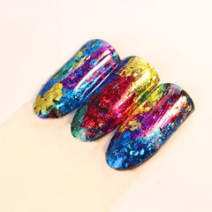 Gradient Sky Nail Foil Transfer Stickers For DIY Nail Art