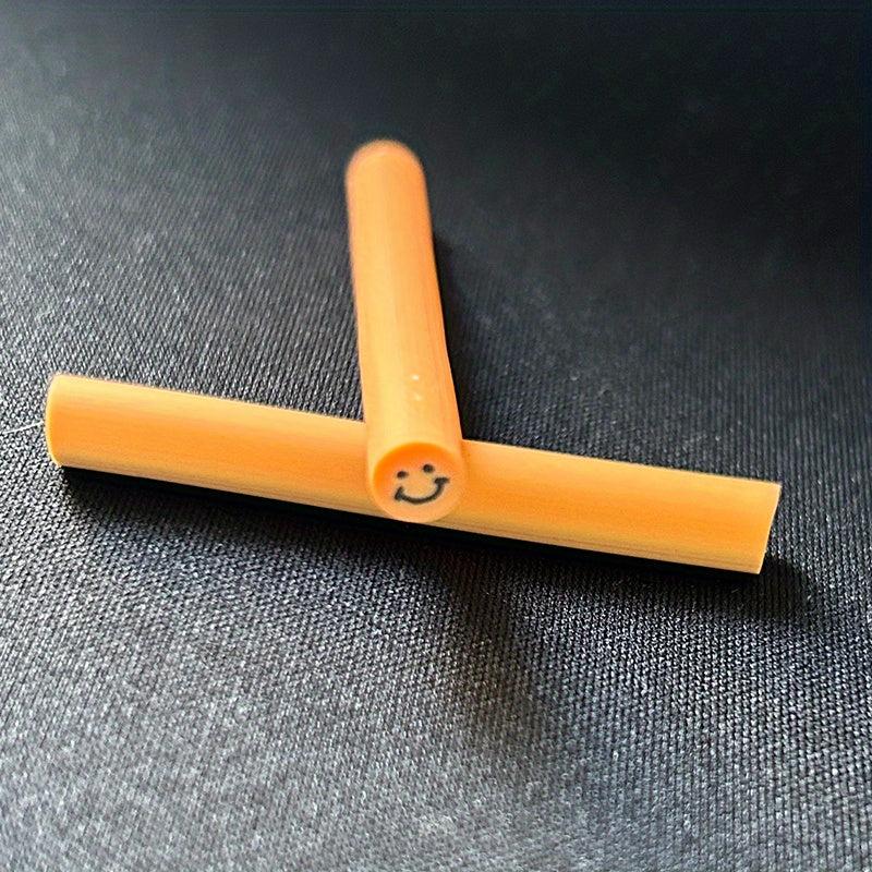 10 Pcs 5mm Smiling Face Polymer Clay Cane for Slime Lip Gloss Resin Nail Art