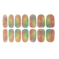 Glitter Nail Polish Strips Adhesive Stickers Full Nail Wraps